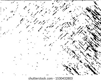Grunge Vintage pattern for decoration design. Black rough brush strokes. Dirty artistic design element. Abstract geometric pattern. Grunge rough dirty background. Black flat design.