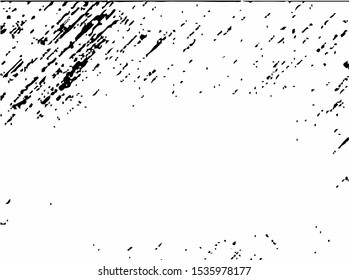 Grunge Vintage pattern for decoration design. Black rough brush strokes. Dirty artistic design element. Abstract geometric pattern. Grunge rough dirty background. Black flat design.