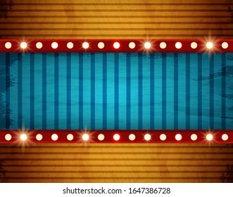 Grunge vintage retro background. Design for presentation, concert, show. Vector illustration