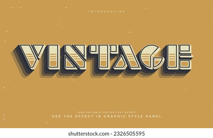 vintage retro grunge efecto de texto vectorial editable tipo de tipografía del alfabeto