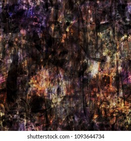 Grunge wall seamless texture. Abstract vector background for web page, banners backdrop, fabric, home decor, wrapping