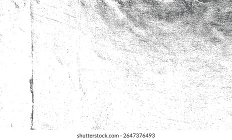 Textura de parede grunge com manchas escuras desbotadas. Sobreposição de alto contraste de detalhe de superfície arranhada. Fundo abstrato angustiado para o design.
