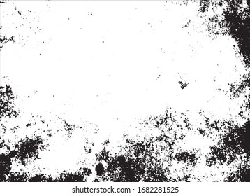 farbige Schmutzspritzer, weißer und schwarzer Hintergrund.