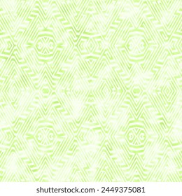 Grunge Washed Out Kaleidoscope Pattern