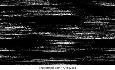 Grunge Watercolor Dry Brush Strokes and Stripes Texture. Hand Drawn Old Scratched Seamless Pattern. Faded Dyed Paper Texture. Broken, Rusty Print Design Pattern.