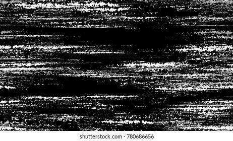 Grunge Watercolor Dry Brush Strokes and Stripes Texture. Hand Drawn Old Scratched Seamless Pattern. Faded Dyed Paper Texture. Concrete, Chalk Print Design Pattern.