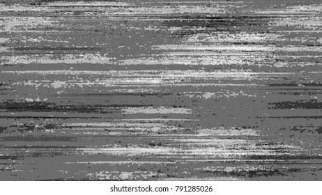 Grunge Watercolor Dry Brush Strokes and Stripes Texture. Vintage Hand Painted Dirty Seamless Pattern. Dirty Cracked Wall Texture. Broken, Rusty Print Design Pattern.