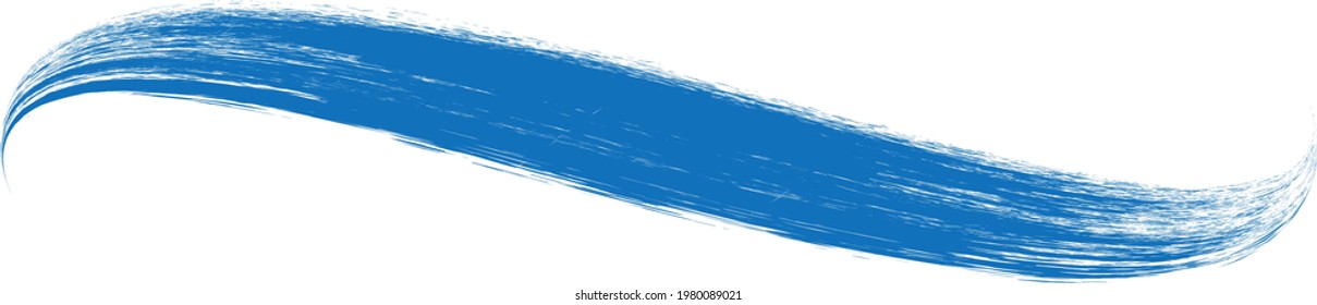 Grunge Wave Logo Element. Surfing Icon . Brush Stroke . Vector Illustration. 