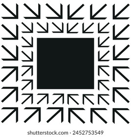 Grunge weave seamless pattern. Black and white vector wicker texture. Geometric simple print. Abstract geometric ornament. Interlacing bands, bold lines. Distressed texture of weaving fabric.