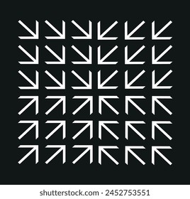 Grunge weave seamless pattern. Black and white vector wicker texture. Geometric simple print. Abstract geometric ornament. Interlacing bands, bold lines. Distressed texture of weaving fabric.