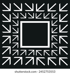 Grunge weave seamless pattern. Black and white vector wicker texture. Geometric simple print. Abstract geometric ornament. Interlacing bands, bold lines. Distressed texture of weaving fabric.