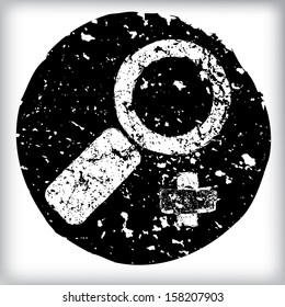 Grunge web icon