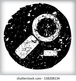 Grunge web icon