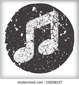 Grunge web icon