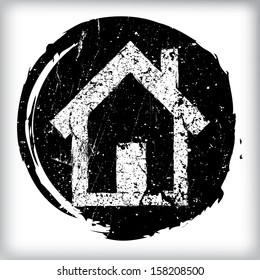 Grunge web icon