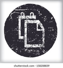 Grunge web icon