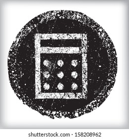 Grunge web icon