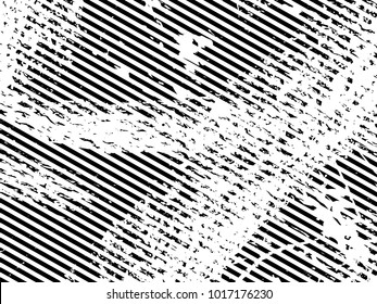 Grunge white and black Stripes. Overlay Texture . Simply Place Texture over any Object to Create Distressed Effect .