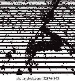 Grunge white and black Stripes. Overlay Texture . Simply Place Texture over any Object to Create Distressed Effect 