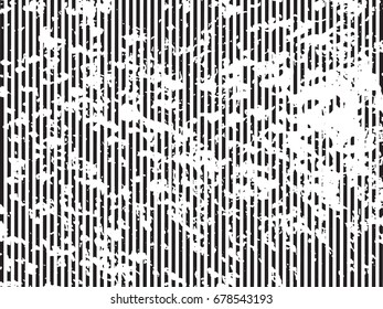 Grunge white and black Stripes. Overlay Texture . Simply Place Texture over any Object to Create Distressed Effect . 
