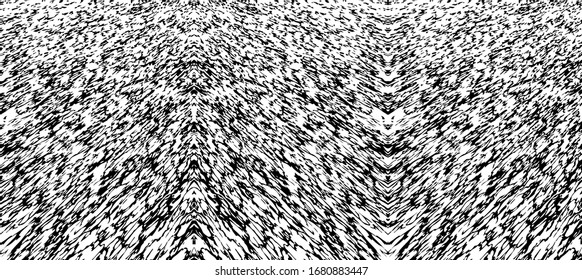 Grunge white and black wall background. Vector illustration.