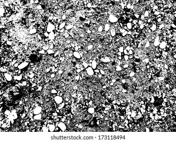 Grunge white and black wall background. Vector illustration. 