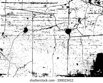 Grunge white and black wall background. Vector illustration. 