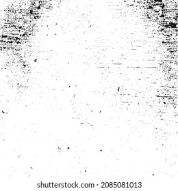 Grunge white and black wall background. Vector illustration.