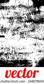 Grunge white and black wall background. Vector illustration.