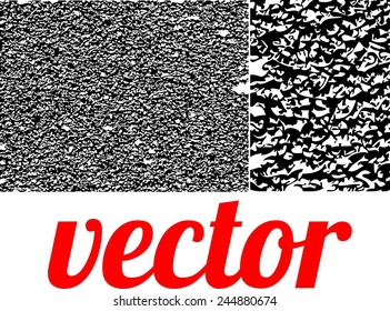 Grunge white and black wall background. Vector illustration.