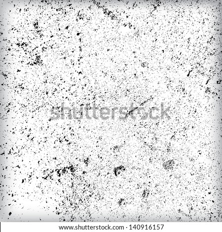 Grunge white and black wall background. Vector illustration.