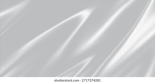 Fondo de textura de tecnología de luz de punto de semitono blanco grunge. fondo de semitono. Arte vectorial