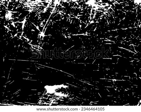 Grunge white texture background vector, textured grungy black vintage design element in old distressed paper or border illustration, scratches and grungy lines for photo overlay frame template