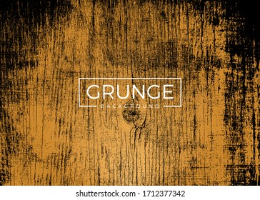 Grunge Wood Background Vector Texture