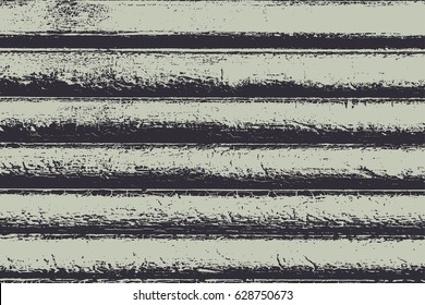 Grunge wood overlay texture. Vector illustration background in vintage grey colors, horizontal format.