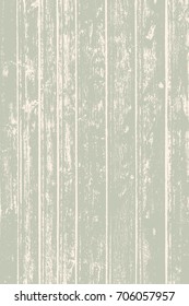 Grunge wood overlay texture. Vector illustration vintage background in light grey over beige, vertical format.