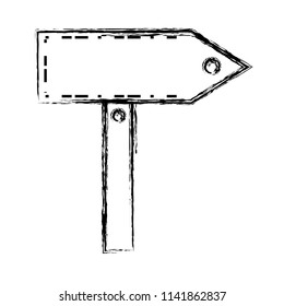 grunge wood road notices sign direction