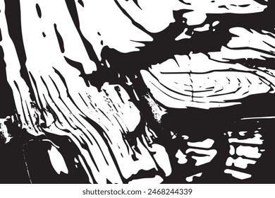 Grunge wood textures, focusing on grains, knots, and imperfections.
