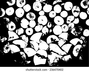 Grunge Wood Vector Overlay Texture. Scratch Texture. Dirty Texture. Vector illustration.