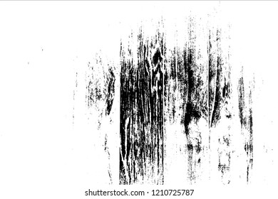 Grunge wooden planks messy background. Distressed grainy wood overlay texture. Dirty rustic empty cover template. Rural fence wall backdrop. Weathered aging design element. EPS10 vector.