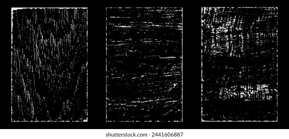 Grunge getragen Papier-Effekt. Texturstempel mit altem Papier überlagern. Stempel Notkorn Oberflächenstaub und raues Hintergrundkonzept. Illustration über Objekt platzieren, um Grunge-Effekt zu erzeugen. Vektor EPS10.
