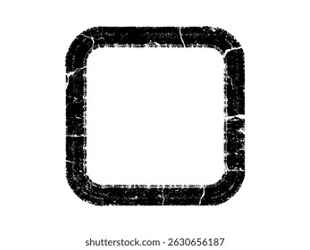 Grunge worn paper effect. Overlay texture stamps with old paper. Stamps distress grain surface dust and rough background concept. Illustration place over object to create grunge effect. Vector EPS10.