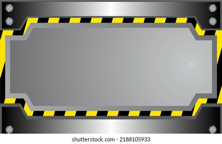 Grunge yellow and black diagonal stripes. Industrial warning background, precautionary warning, construction, safety at work