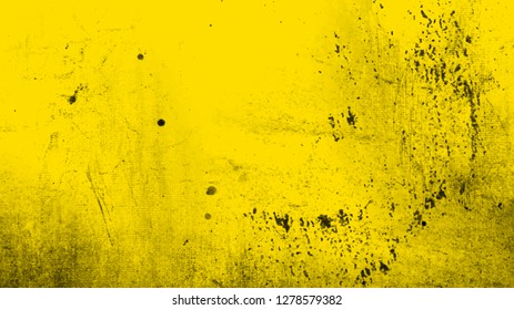 Grunge yellow distressed textured background