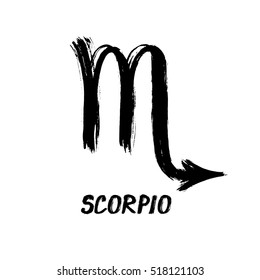 Grunge Zodiac Signs - Scorpio - The Scorpion