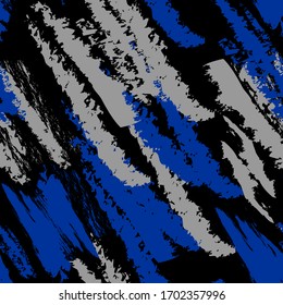 Un fondo abstracto. patrón rayado en azul y blanco. Textura y elementos para papel pintado, cubierta, tela, etc. Diseño inspirado.