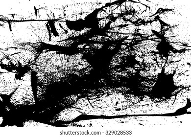 grungy background with black blotch