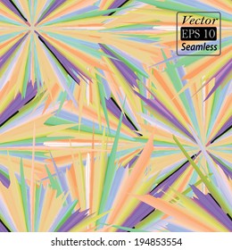 Grungy background. Seamless colorful texture. Vector format.