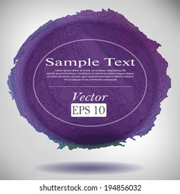 Grungy background. Watercolor texture. Vector format.