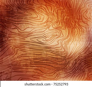 Grungy background with wood pattern. eps10 vector